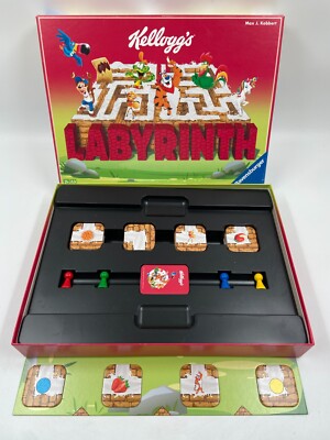 Kellogg's Labyrinth Brettspiel Kinderspiel Ravensburger 2022