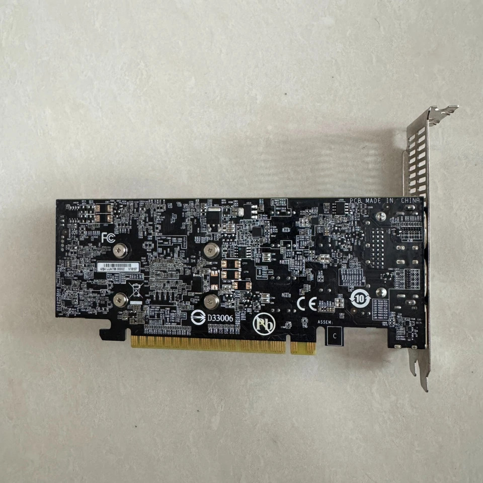 GIGABYTE GeForce GTX 1050 2GB GDDR5 Low Profile Video Card GV-N1050OC-2GL - Image 3 of 4