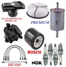 Tune Up Kit Filters Cap Wire Spark Plugs For HONDA PASSPORT L4 2.6L 1994-1996