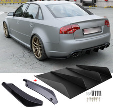 Hinten Heckdiffusor Lippe Diffuser Heckstoßstangenschutz Für Audi RS4 B7