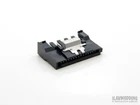 PC 5-pin SATA Pass Thru(Punch Down) with Lock Connector Housing - BLACK 1 pc