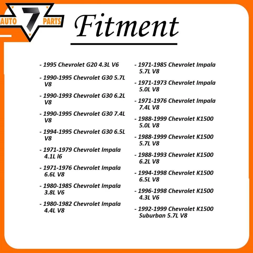 挡风玻璃雨刮片前左前右 Pronto 适用于雪佛兰 G10 1990 - 1995 — 第 3/4 张图片