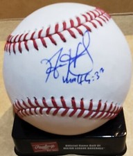 Autographed NICK HUNDLEY Official Major League  Baseball w/COA