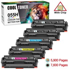 Compatible For Canon 055H Toner ImageCLASS MF743cdw MF741cdw CRG-055H W/Chip LOT
