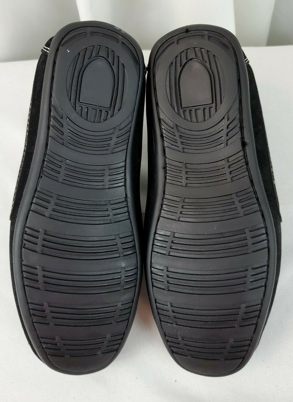 Steve Harvey Celebrity Edition boys youth Black shoes slipon comfrt loafer SZ 11