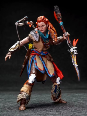 Horizon Forbidden West ALOY 6   Actionfigur Luxus Modell Spielzeug Garage Bausatz