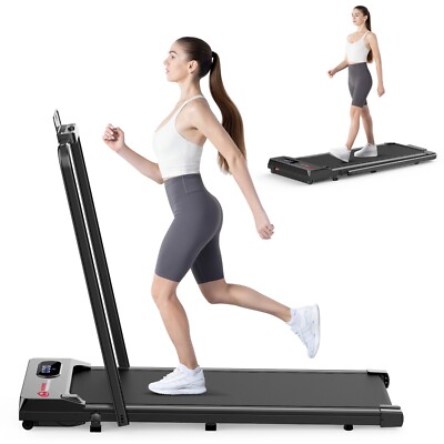 Laufband Laufen Jogging Maschine Elektrisch Motorisiert Faltbar Fitness UK Home Gym
