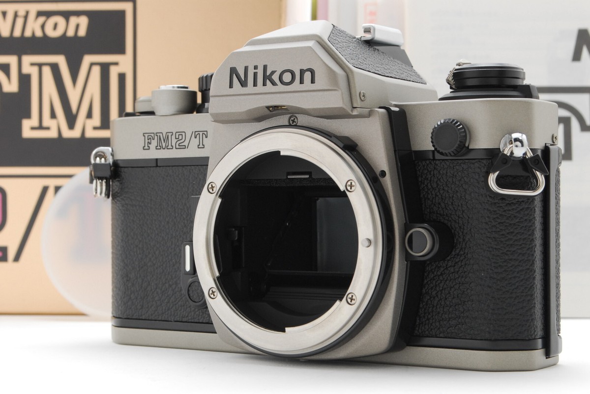 Nikon FM2T(titanium) 35mm SLR Film Camera Body Only for sale 