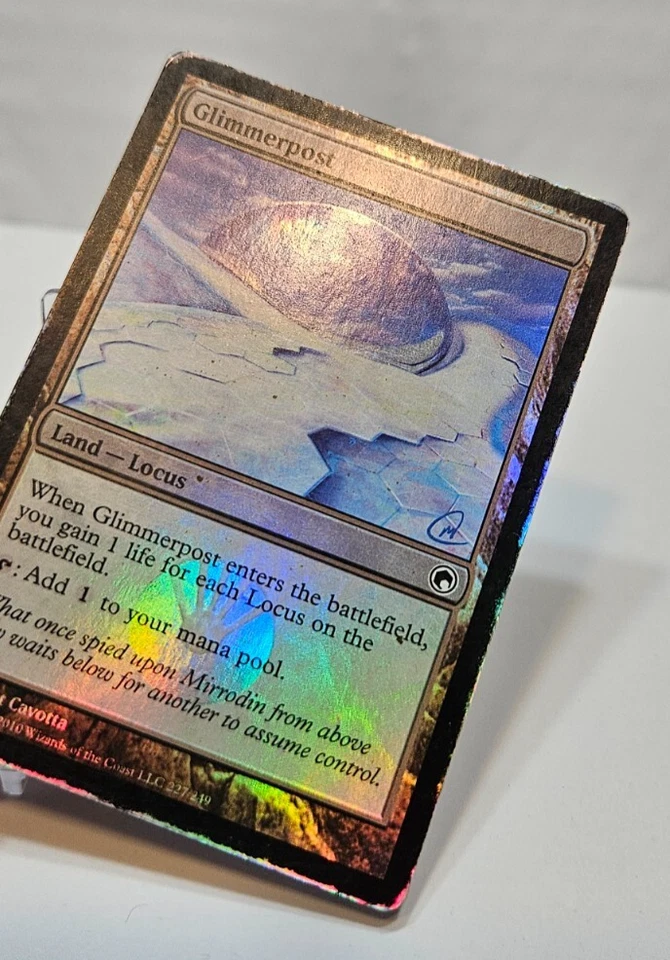 FOIL Glimmerpost Scars of Mirrodin MTG Magic The Gathering 6855 - Image 3 of 4