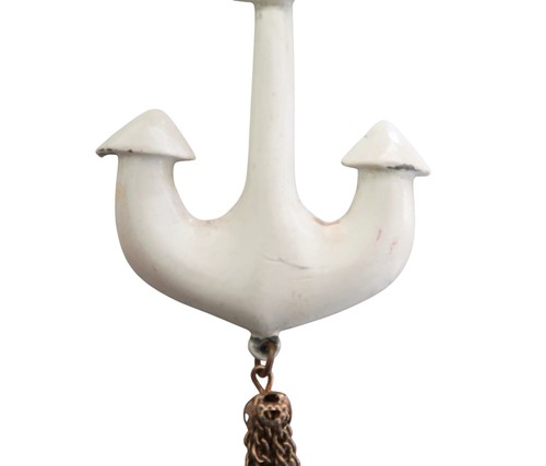 vtg AVON Enamel Anchor pendant necklace - Picture 6 of 8