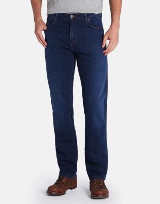 Wrangler Original Herren Regular Stretch Jeans Texas W121-51-66 E Classic Blue L