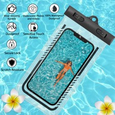Floating Waterproof Phone Case Dry Bag Pouch Highly Durable Fits for All iPhone