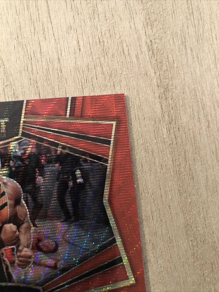 BIG E 2023 Panini Select WWE RED PRIZM Snapshots #20 - Image 3 of 4