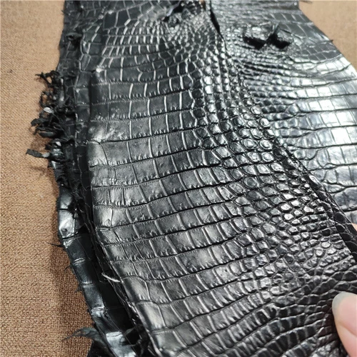 1X Real Alligator Skin Hide Genuine Crocodile Belly Leather Pelt Craft Material - Picture 6 of 10