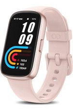 Fitness Tracker Watch Pink 24/7 Heart Rate Blood Oxygen Monitor Sleep Waterproof