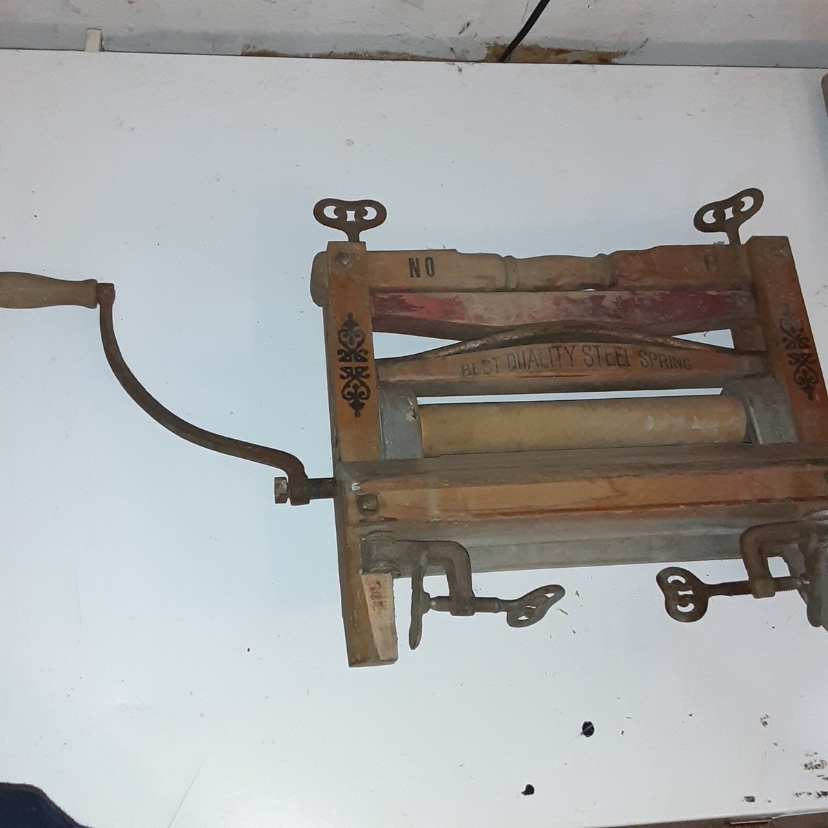 Antique DOWSWELL, LEES No. 11 Clothes Washing Machine