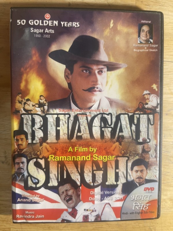 bhagat singh/2002 Drama,action/indian Film/deepak Dutt,Kumar Hedge
