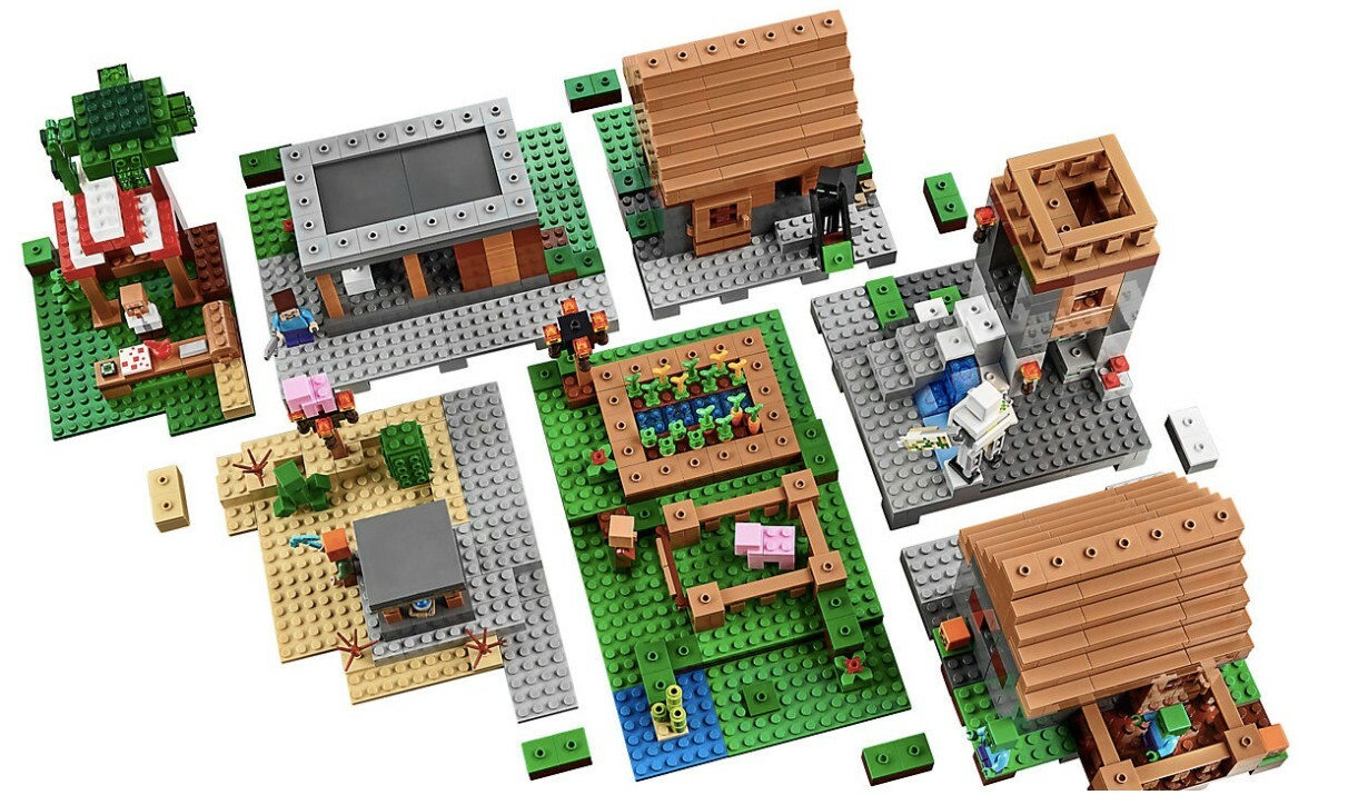 lego minecraft the village 21128
