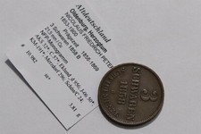 🧭 🇩🇪 GERMANY OLDENBURG 3 SCHWAREN 1858 B B79 #2914