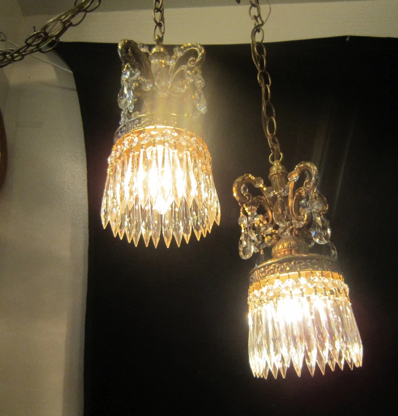 Double Swag Ceiling Light Shelly Lighting