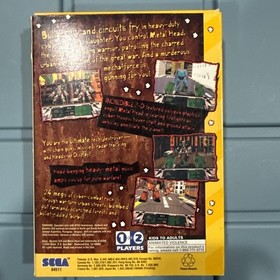 Metal Head CIB Sega Genesis 32X Complete Game Box Manual Tray and Inserts 