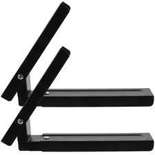 2 Pcs Wall Mount Bracket Microwave Mounting Cabinet Brackets for