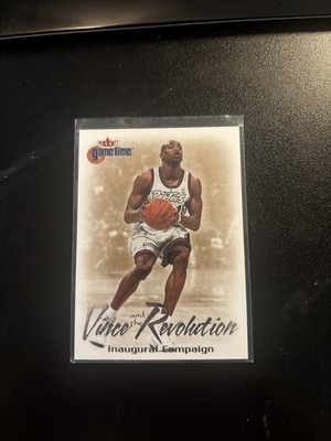2000-01 Fleer Game Time Vince And The Revolution Vince Carter #5VR HOF 0a1