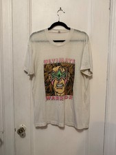 Vintage original 1992 Wrestling Sports WWF The Ultimate Warrior T-Shirt XL