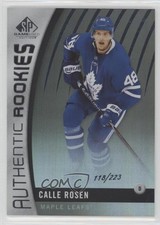 2017-18 SP Game Used Authentic Rookies Rainbow 118/223 Calle Rosen #145 0a4