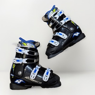 Nordica GP TJ Junior Ski Boots 270mm Mondo 23 - 23.5 Kids Ski Boots