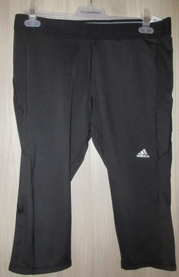 Adidas Hose Laufhose Capri Tight  techfit medium compression schwarz XL 46 48