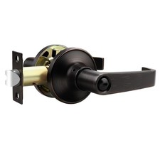 1 PCS Privacy Door Handle Keyless Entry Oil Rubbed Bronze Rectangular Lever