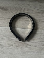 black braided silver headband for girls