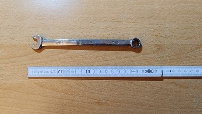 7/16'' Snapon Ringmaulschlüssel/12-Point SAE Flank Drive Combi Wrench, OEX14B