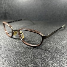 Vintage Ray Ban RB3046 W3089 Brown Oval Sunglasses Metal Frames Italy B L