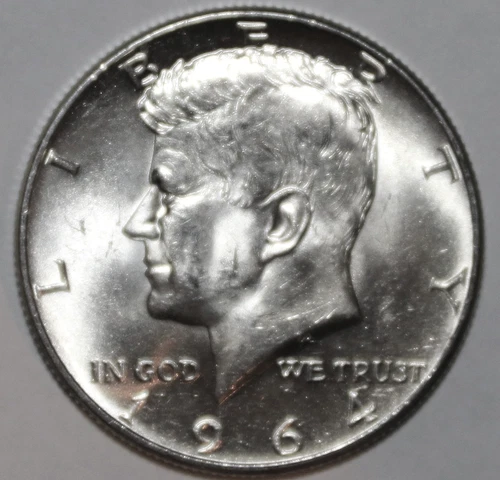 1964-P Kennedy Half Dollar - AU - #0116K50