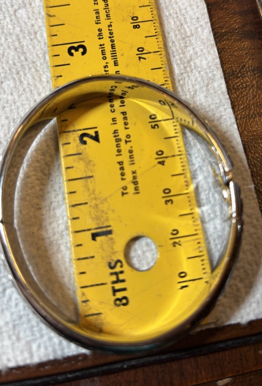 Two Vintage Design Bangle Bracelets Whitting Davi… - image 9