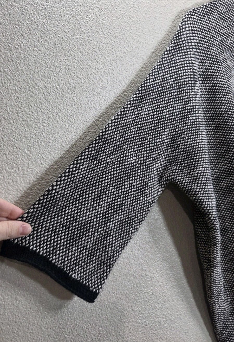 Peruvian Connection Textured Open Front Cardigan … - image 7