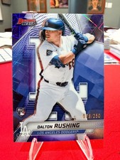 2025 Bowman's Best Dalton Rushing Purple Laser 78/250 RC