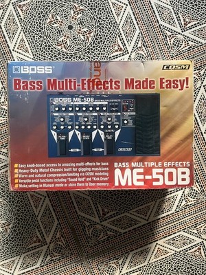 Bass Multieffektgerät BOSS ME-50B originalverpackt