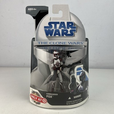 Star Wars The Clone Wars Commander Fox Super Target Exclusive 2008 Mint