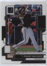 2022 Panini Chronicles Clearly Donruss Purple 16/25 Manny Machado #34 uk2