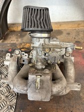 Spedeworth Micra stock Inlet manifold, Carb & Restrictor plate