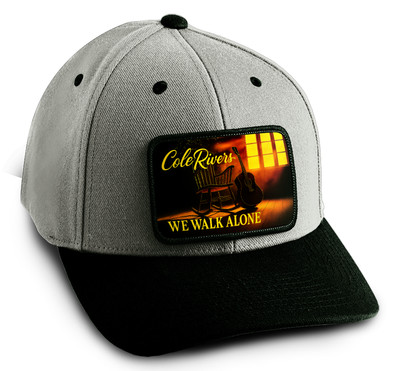 Cole Rivers | We Walk Alone Removable Metal Patch | Grey/Black CB Snapback