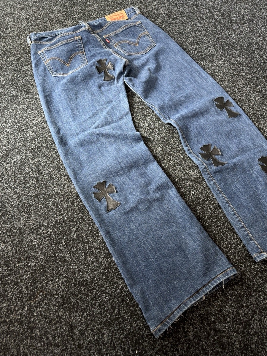 Levi’s 90s Studs Punk Denim Pant Levi's 501® '90s Studded Jeans in Bejewelled | Liberty