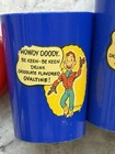 HOWDY DOODY Cold Ovaltine Shake-Up Mug Blue Plastic Cup Lot Of 2 VINTAGE 1950s — photo 3
