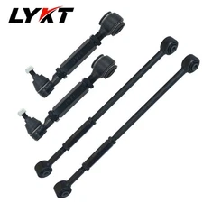 LYKT 4pcs Rear Adjustable Alignment Camber&Toe Arms Kit for Acura 1996-2004 RL