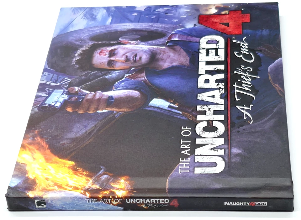 Uncharted 4 A Thief's End Special Limited Edition Steelbook W Artbook no Sticker - Image 4 of 4