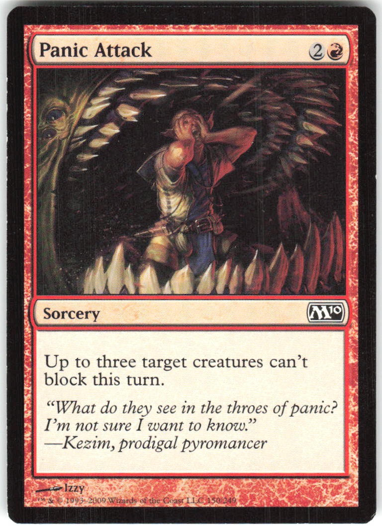 Panic Attack 150 Magic 2010 (M10) Magic: The Gathering LP