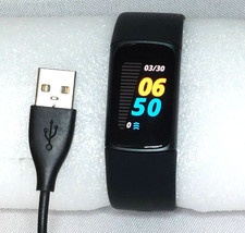 Fitbit FB423 Smart Watch Luxe Fitness  Wellness Tracker Black - Tested